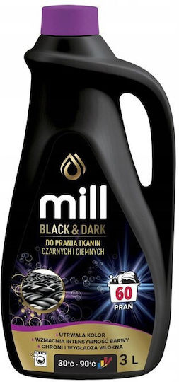 Mill Υγρό Απορρυπαντικό για Μαύρα Ρούχα 3lt (60 Μεζούρες)