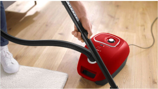Bosch BGB41PET1 Ηλεκτρική Σκούπα 700W με Σακούλα 4lt Κόκκινη - Image 2