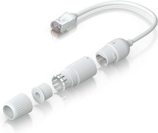 Ubiquiti F/UTP Cat.6a Καλώδιο Δικτύου Ethernet 0.15m Λευκό 2τμχ UACC-Cable-Extender-C6A - Image 4