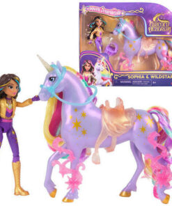 Alternative view of Spinmaster Unicorn Academy Sophia Εγώ Χάρις Αληθινή Χαίτη Ουρά Καθώς Βούρτσα