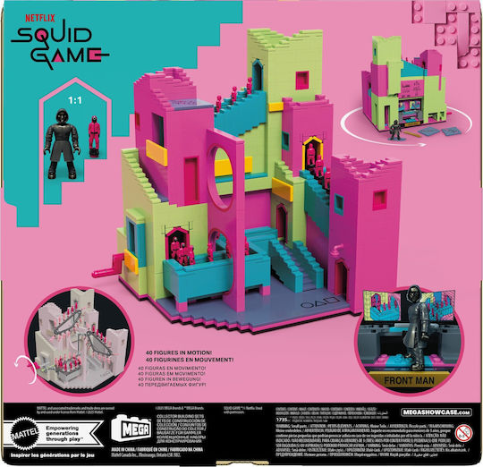 Mattel Τουβλάκια Mega Squid Game The Staircase 1735τμχ HYL45 - Image 4