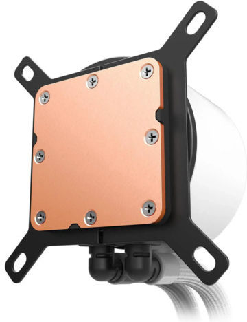 NZXT Kraken Plus (v2) Υδρόψυξη Επεξεργαστή Τριπλού Ανεμιστήρα 120mm για Socket AM4/AM5/1700/1200/115x με RGB Φωτισμό Λευκή - Image 5
