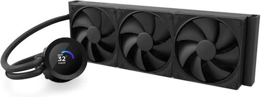 NZXT Kraken Plus 360 (v2) Υδρόψυξη Επεξεργαστή Τριπλού Ανεμιστήρα 120mm για Socket 1700/1200/115x - Image 4