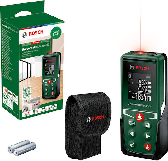 Bosch Μέτρο Laser UniversalDistance 50 με Εύρος Μέτρησης 0.05m-50m - Image 2