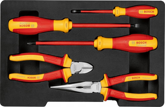 Bosch 1600A02NG2 Δίσκος Εργαλειοφόρου με 5 Εργαλεία Ηλεκτρολόγου - Image 10