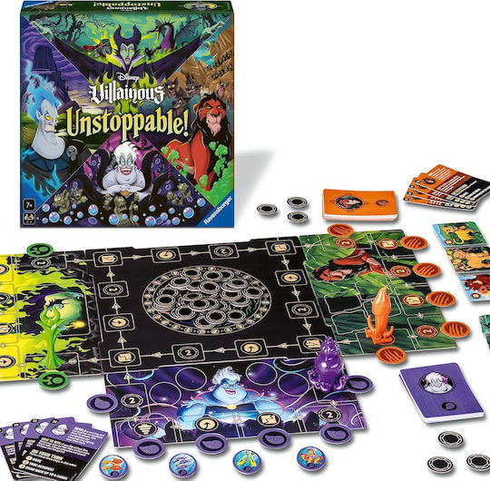 Επιτραπέζιο Παιχνίδι Unstoppable Villainous για 2-4 Παίκτες 7+ Ετών 24694 (EN) Ravensburger - Image 2