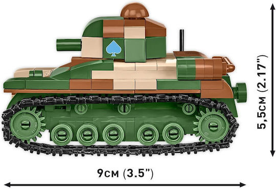Cobi Τουβλάκια WWII Renault R-35 258τμχ - Image 6