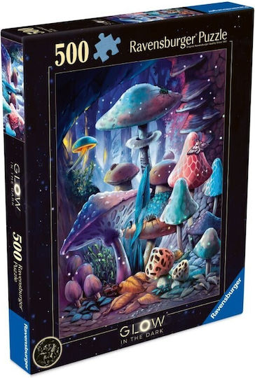 Moonlight Mushrooms Puzzle 2D 500pcs - Image 2