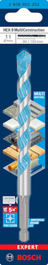 Bosch Multiconstruction Τρυπάνι για Δομικά Υλικά, Γυαλί και Πλακίδια 11mm 2608902352 - Image 3