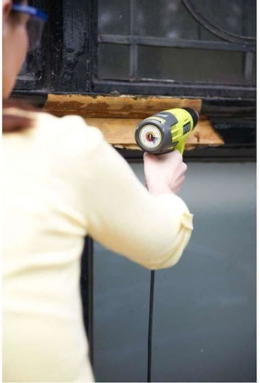 Ryobi EHG 2020 LCD Πιστόλι Θερμού Αέρα 2000W με Ρύθμιση Θερμοκρασίας εως και 650°C - Image 4