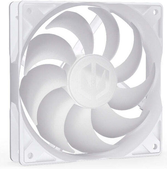 Endorfy Stratus Case Fan 120mm με ARGB Φωτισμό και Σύνδεση 3-Pin / 4-Pin PWM Λευκό - Image 5