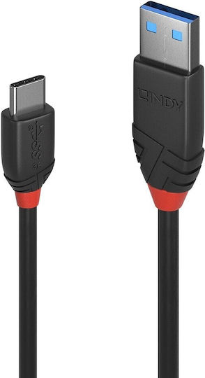 Lindy USB 3.2 Cable USB-C male - USB-A Μαύρο 1.5m (36917) - Image 4