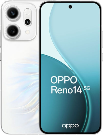 Oppo Reno14 Pro 5G Dual SIM (12/512GB) Opal White