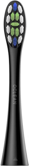 OClean Clean Ανταλλακτικές Κεφαλές για Ηλεκτρική Οδοντόβουρτσα Black 6τμχ - Image 5