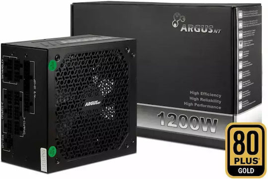 Inter-Tech ARGUSnt 1200W Μαύρο Τροφοδοτικό Υπολογιστή Full Modular - Image 2