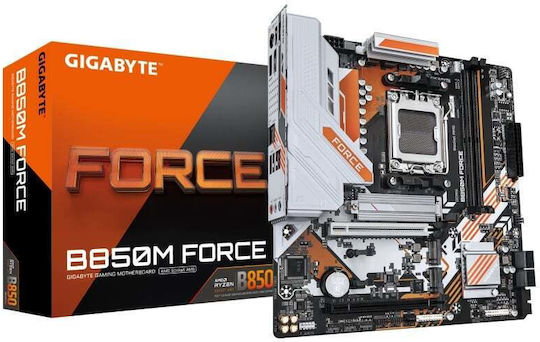 Gigabyte B850M FORCE Motherboard Micro ATX με AMD AM5 Socket - Image 2