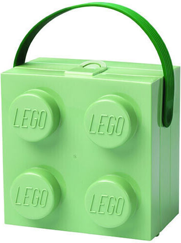LEGO Box Πλαστικό Παιδικό Δοχείο Φαγητού Πράσινο 16.56 x 16.5 x 11.7εκ. 40240005 - Image 3