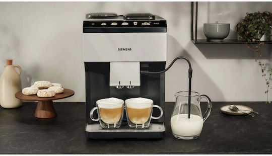 Siemens Eq.500 Αυτόματη Μηχανή Espresso 1500W Πίεσης 15bar για Cappuccino με Μύλο και Wi-Fi Μαύρη - Image 4