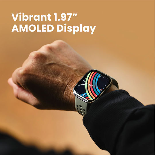 Amazfit Bip 6 46mm Αδιάβροχο Smartwatch με Παλμογράφο (Charcoal) - Image 6