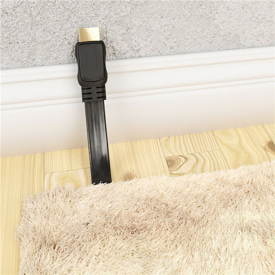 Goobay HDMI 2.1 Flat Cable HDMI male - HDMI male 1.5m Χρυσό 77134 - Image 3
