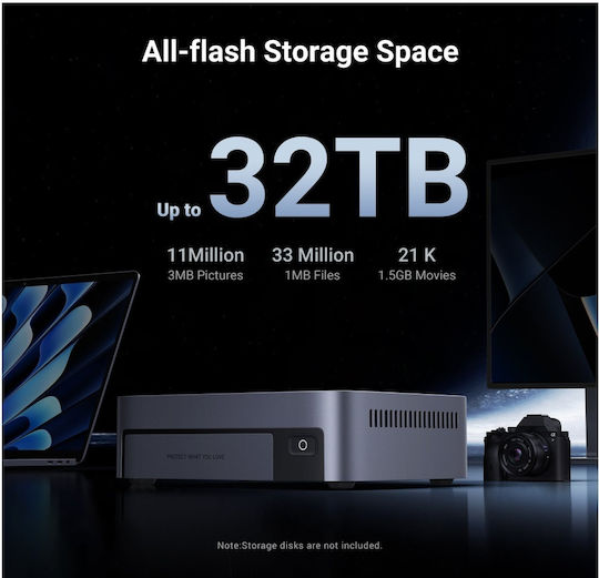 Ugreen DXP480T Plus NAS Tower με 4 θέσεις για SSD - Image 8