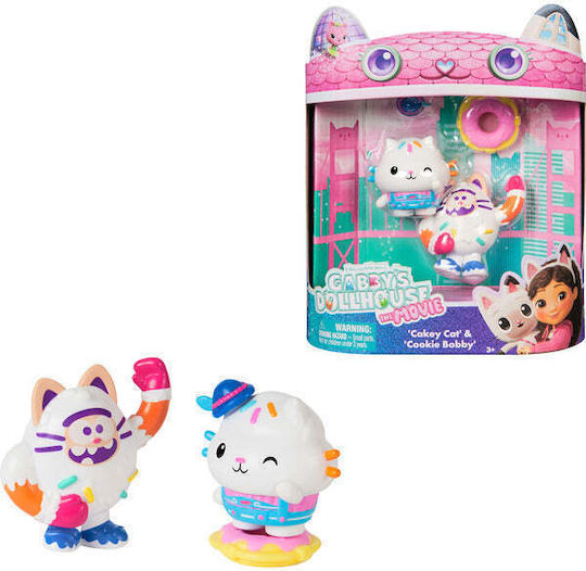 Spin Master Gabby's Dollhouse Cakey Cat & Cookie Bobby 6074285 - Image 2