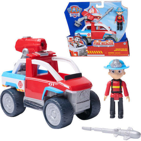 Spinmaster Paw Patrol Fire Rescue Ryders Rettungsfahrzeug Mit Drohnen-abwerfer Und Ryder Figur - Image 2