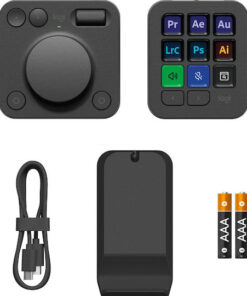 Alternative view of Logitech Mx Creative Console Graphite Computers