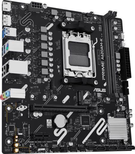 Asus Prime A620AM-K Motherboard Micro ATX με AMD AM5 Socket 90MB1GX0-M0EAY0 - Image 2