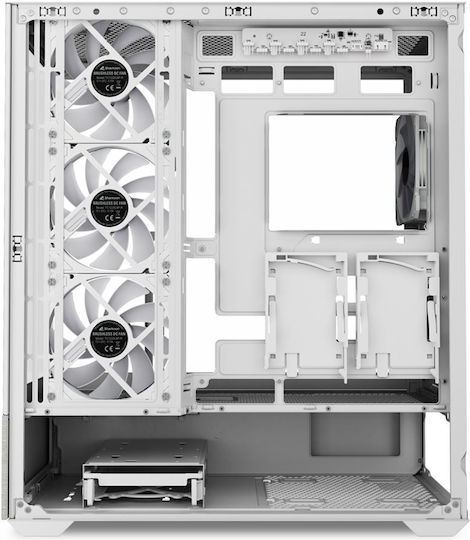 Sharkoon AK7 ARGB Gaming Midi Tower Κουτί Υπολογιστή με Πλαϊνό Παράθυρο Λευκό - Image 7