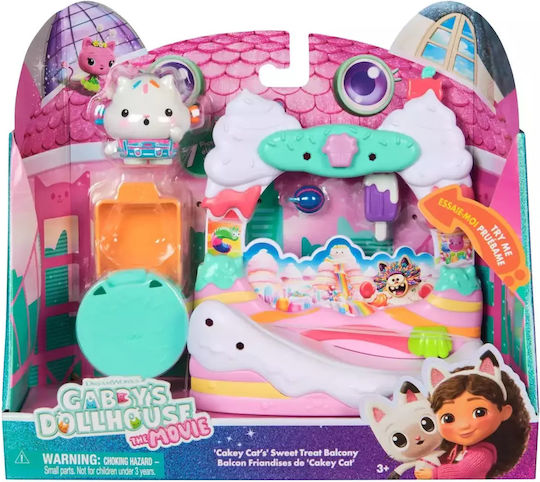 Spin Master Gabby's Dollhouse Cakey Cat's Sweet Treat Balcony για 2+ Ετών 17.78εκ. 6074162 - Image 2