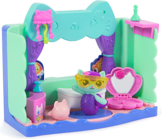 Spin Master Gabby's Dollhouse MerCat's Spa-wesome Bathroom για 3+ Ετών 25.4εκ. 6074306 - Image 4