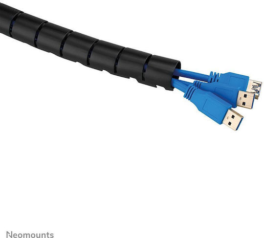Neomounts Spiral Cable Wrap 25mm Multiple Cables Black - Image 3