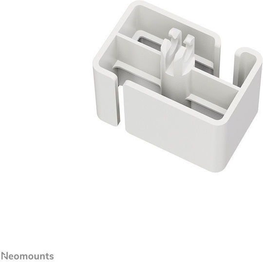 Neomounts Cable Spine Organizer Sit Stand Desk Frames Screw Mounted White - Image 9