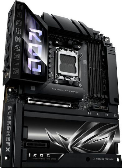 Asus ROG Crosshair X870E Hero BTF Wi-Fi Motherboard ATX με AMD AM5 Socket 90MB1MX0-M0EAY0 - Image 2