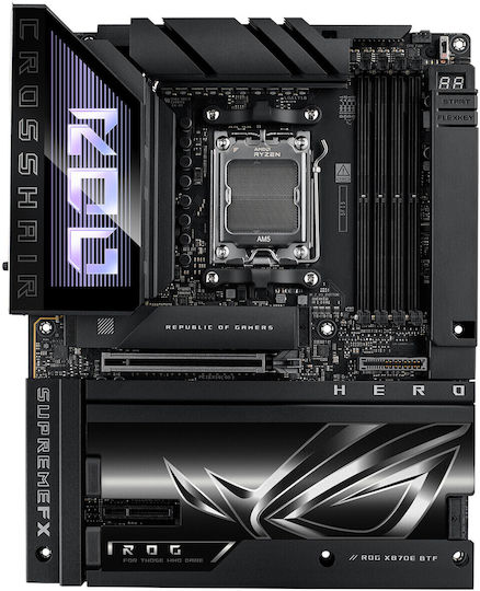 Asus ROG Crosshair X870E Hero BTF Wi-Fi Motherboard ATX με AMD AM5 Socket 90MB1MX0-M0EAY0 - Image 3
