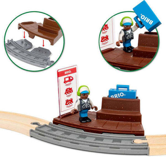 Brio Toys Σετ με Τρενάκι για 3+ Ετών Pull Back 36102 - Image 5