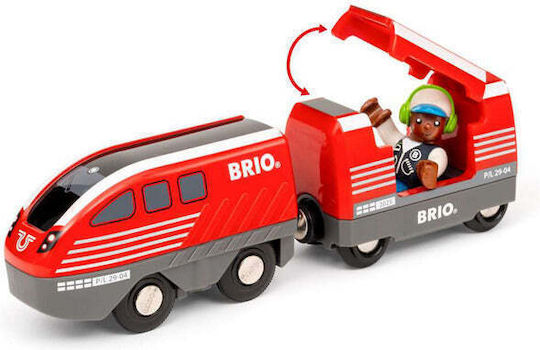 Brio Toys Σετ με Τρενάκι για 3+ Ετών Pull Back 36102 - Image 4