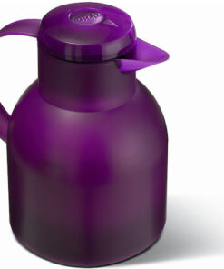 Alternative view of Emsa Samba Vacuum Jug Quick Press Κανάτα Θερμός Πλαστικό 1lt Μωβ με Λαβή