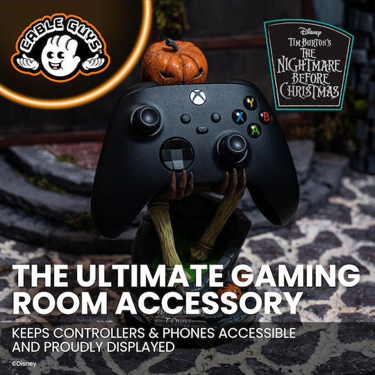 Cableguys Nightmare Before Christmas Jack Skellington Gaming Figure Holder Controller Smartphone Usb Cable Included - Image 3