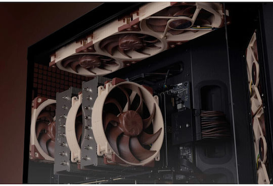 Noctua NF-A12x25 G2 Case Fan 120mm με Σύνδεση 4-Pin PWM Καφέ - Image 8
