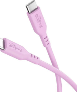 Goobay USB 2.0 Cable USB-C male - USB-C 60W Ροζ 1.5m 77746