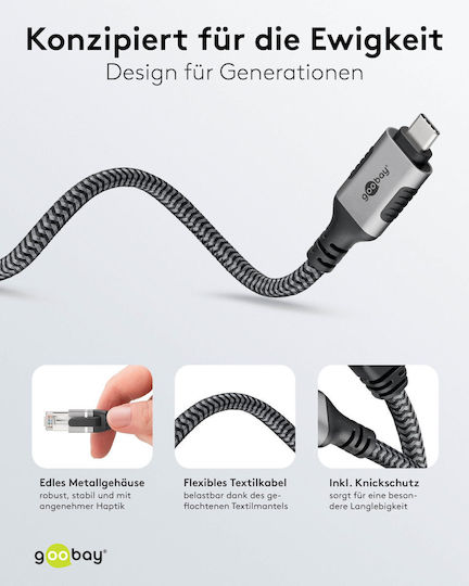 Goobay USB 2.0 Cable USB-C male - USB-C 3m (70699) - Image 5