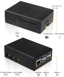 Alternative view of Case Inter-tech Ods-739 Raspberry Black