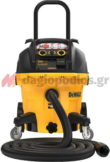 Dewalt DWV905H Σκούπα Υγρών / Στερεών 1400W με Πλαστικό Κάδο 38lt - Image 5