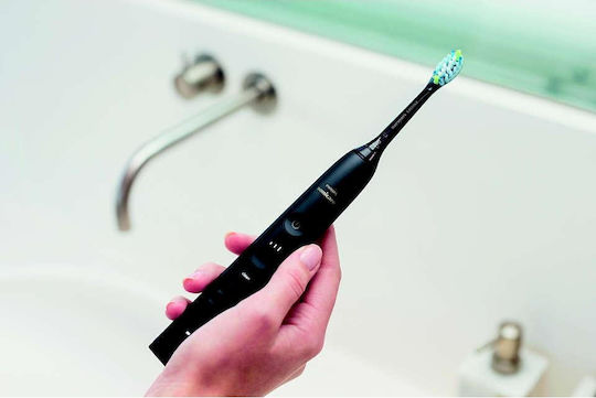 Philips Sonicare DiamondClean 9000 Ηλεκτρική Οδοντόβουρτσα με Αισθητήρα Πίεσης και Θήκη Ταξιδίου Μαύρη - Image 5