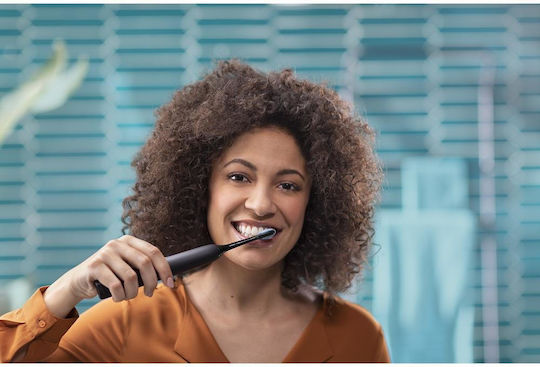 Philips Sonicare DiamondClean 9000 Ηλεκτρική Οδοντόβουρτσα με Αισθητήρα Πίεσης και Θήκη Ταξιδίου Μαύρη - Image 9