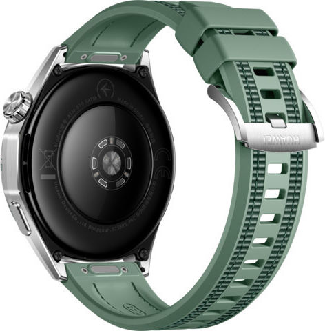 Huawei Watch GT 6 Stainless Steel 46mm Αδιάβροχο με Παλμογράφο (Green Woven) - Image 6