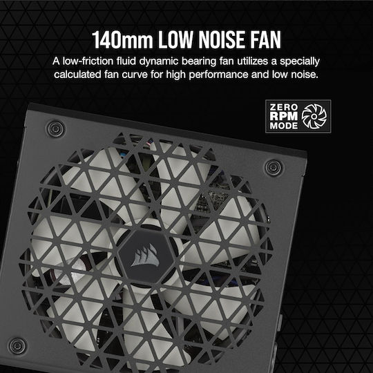 Corsair RM850x Shift 850W Μαύρο Τροφοδοτικό Υπολογιστή Full Modular Cybenetics Gold - Image 3