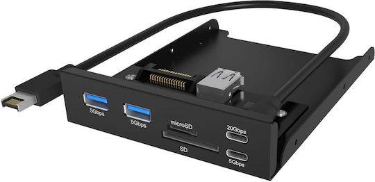 Icy Box USB Front Panel (IB-HUB1419-I3) - Image 3